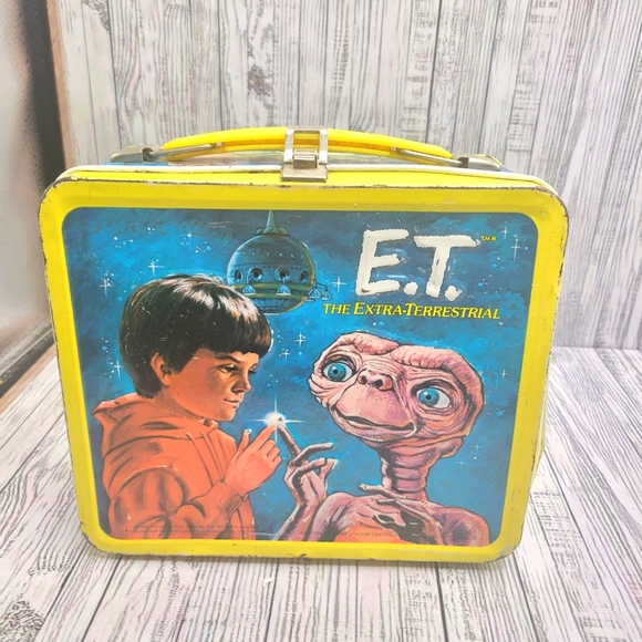 ET metal lunchbox - vintage - Picture 1 of 7